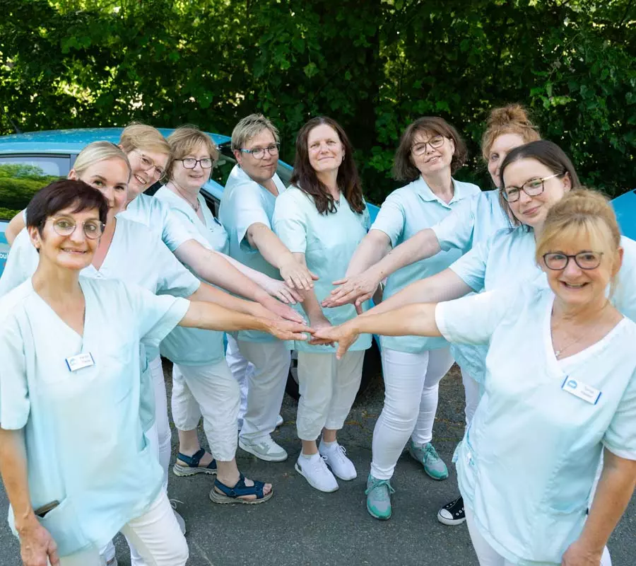 Über uns Pflegeteam